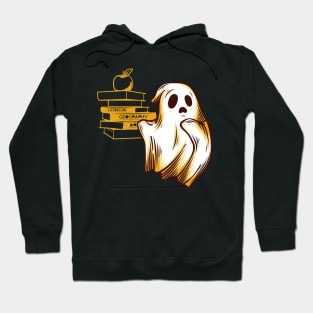 Read more books Cute horror Ghosts Read more boooooks Halloween Hoodie